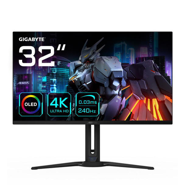 Gigabyte AORUS FO32U2 EK1 Aorus Fo32U2 32" Oled Gaming AORUS FO32U2 EK1