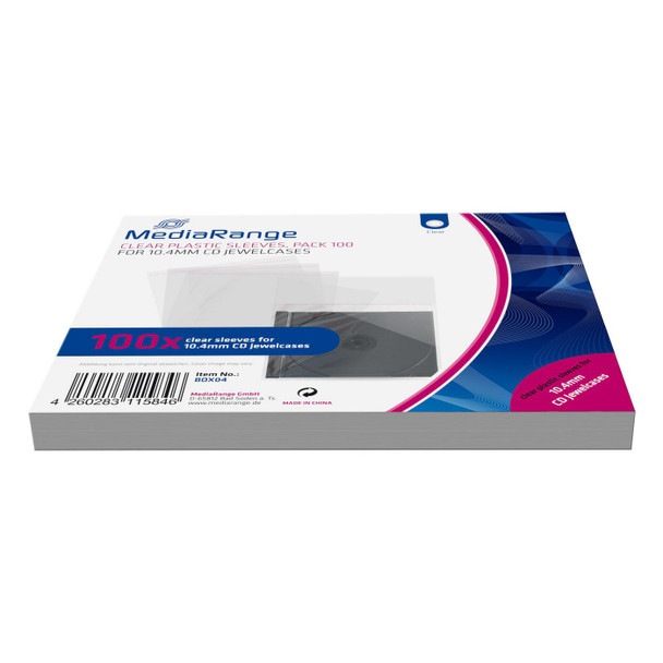 MediaRange BOX04 CD 100pcs Foliebags 10.4mm t BOX04