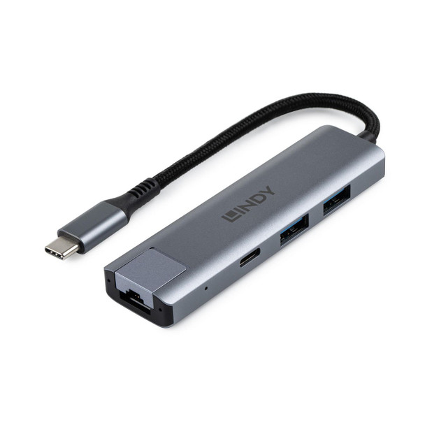 Lindy 43422 USB 3.2 Gen 2 Type C Hub & 43422