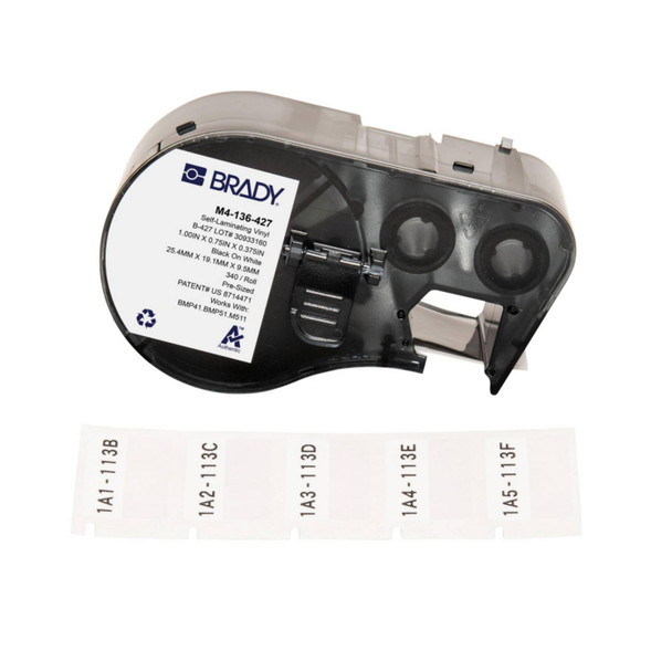 Brady M4-136-427 BMP41/BMP51/BMP53/M511 Label M4-136-427