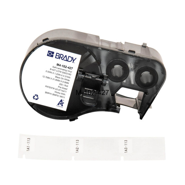 Brady M4-102-427 BMP41/BMP51/BMP53/M511 Label M4-102-427