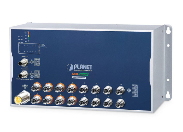 Planet ITS-6326-8P8T-LV Industrial L3 8-Port ITS-6326-8P8T-LV
