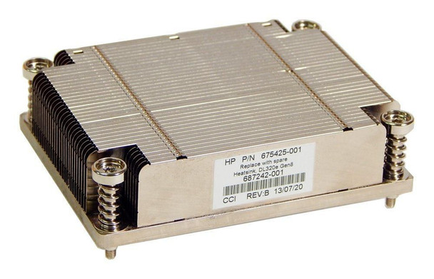 Hewlett Packard Enterprise 687242-001-RFB Cpu Heat Sink 687242-001-RFB