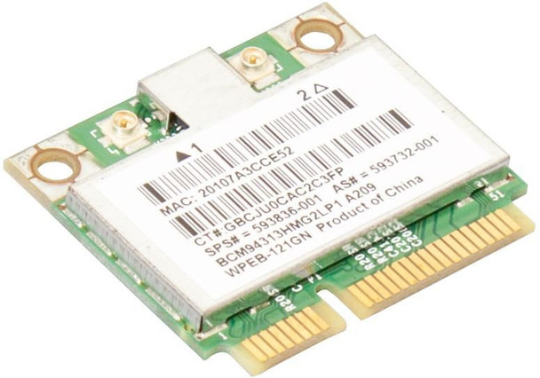 HP 593836-001-RFB Broadcom 4313BGN 802.11/b/g/n 593836-001-RFB