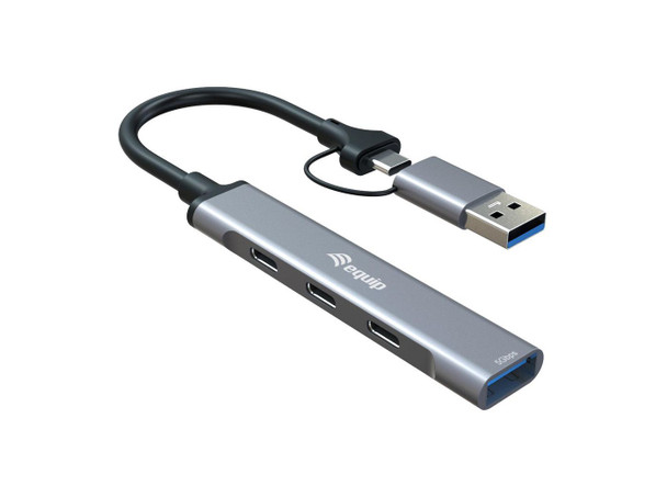 Equip 128969 4-Port Usb 3.2 Gen 1/2.0 Hub. 128969