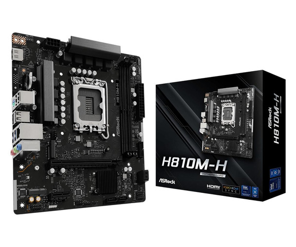 Asrock 90-MXBSZ0-A0UAYZ H810M-H Intel H810 Lga 1851 90-MXBSZ0-A0UAYZ