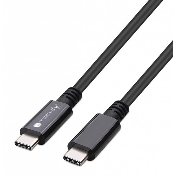 Techly ICOC MUSB40-CMCM08 Usb 4 Gen 3 Type-CT Cable M/M ICOC MUSB40-CMCM08