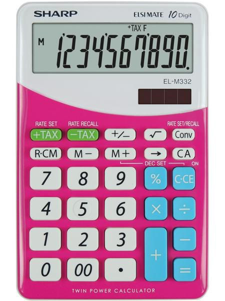 Sharp SH-ELM332BPK El-M332 Calculator Desktop SH-ELM332BPK