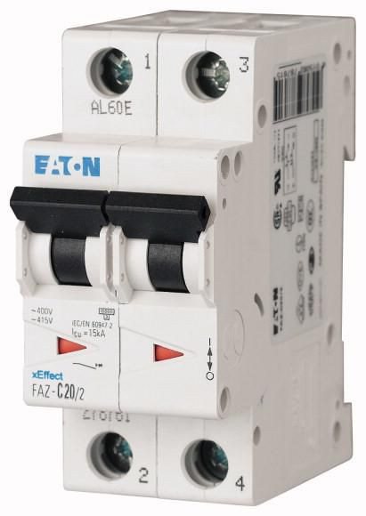 Eaton 278756 Faz-C10/2 Circuit Breaker 278756
