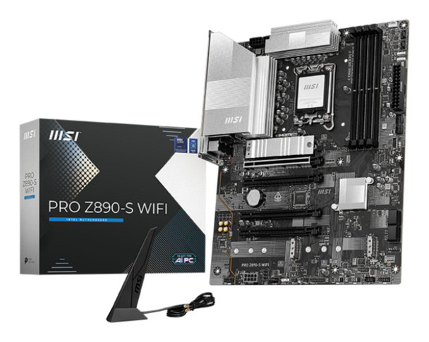 MSI 911-7E54-02S Pro Z890-S Wifi Motherboard 911-7E54-02S