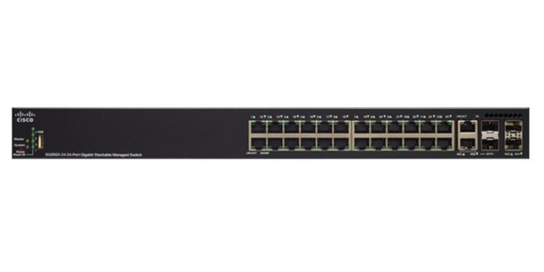 Cisco SB SG350X-24P-K9-EU-RFB Switch/SG350X-24P 24p Gb POE SG350X-24P-K9-EU-RFB