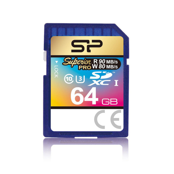 Silicon Power SP064GBSDXCU3V10 Sdxc 64Gb SP064GBSDXCU3V10