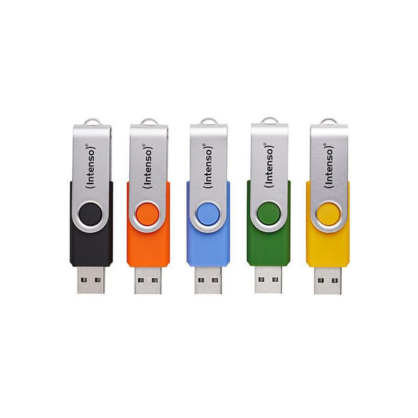 Intenso 3543595 5 X Usb Flash Drive Office 3543595