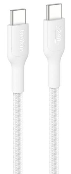 Belkin CAB025HQ2MWH Boostcharge Pro Usb Cable 2 M CAB025HQ2MWH