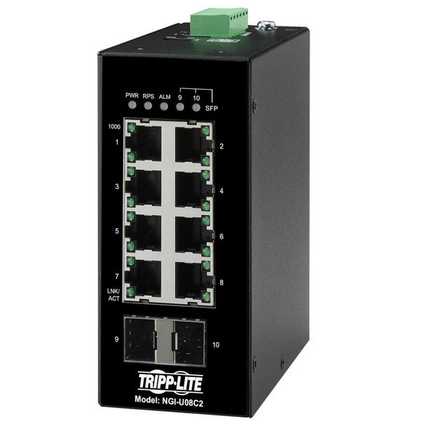 Tripp Lite NGI-U08C2 8-Port Unmanaged Industrial NGI-U08C2
