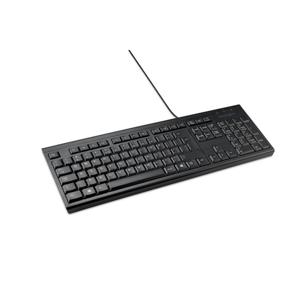 Kensington K63727ES KB100 EQ Standard Keyboard - K63727ES