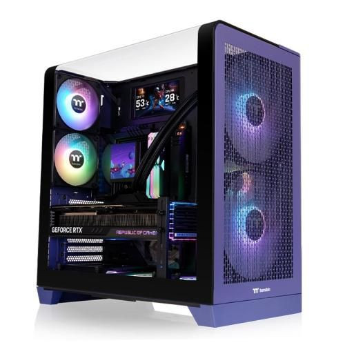 ThermalTake CA-11F-00MNWN-00 Computer Case Midi Tower Blue CA-11F-00MNWN-00