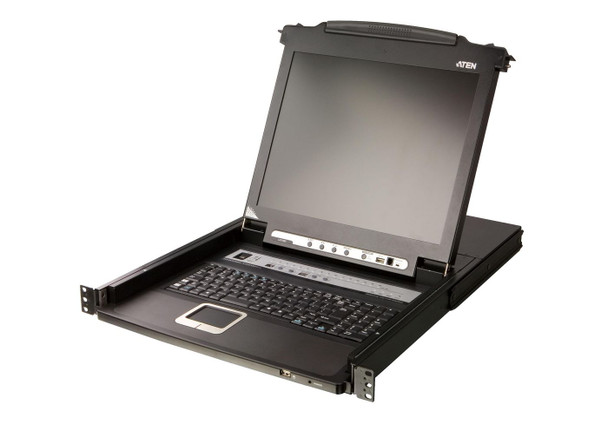 Aten CL5716MW-ATA-EE 17.3" 16 Port FHD LCD KVM CL5716MW-ATA-EE
