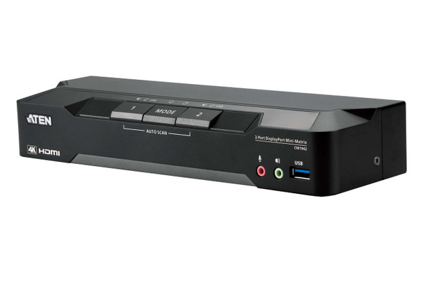 Aten CM1942-AT-E 2P 4K DP Dual Display CM1942-AT-E