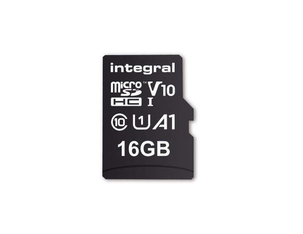 Integral INMSDH16G-100V10 16Gb Micro Sd Card Microsdhc INMSDH16G-100V10