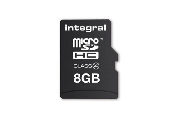 Integral INMSDH8G4V2 8Gb Micro Sd Card Microsdhc INMSDH8G4V2