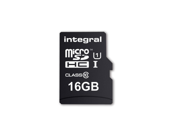 Integral INMSDH16G10-90U1 16Gb Micro Sd Card Microsdhc INMSDH16G10-90U1