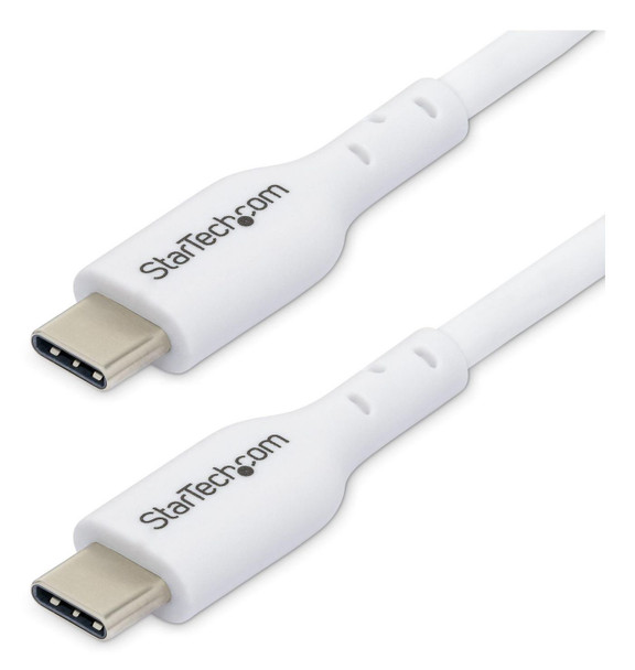 StarTech.com USB2CC2MNCWHE 2M 6.6Ft White Usb-C USB2CC2MNCWHE