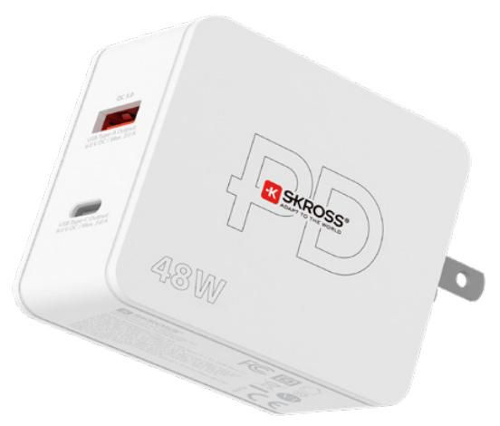 SKROSS SKCH000248WPDCN Mobile Device Charger White SKCH000248WPDUKCN