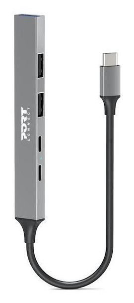Port Designs 900163 Interface Hub Usb Type-C 5000 900163