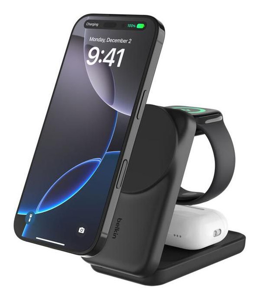 Belkin WIZ036KQBK Qi2 Fitness Tracker. WIZ036KQBK