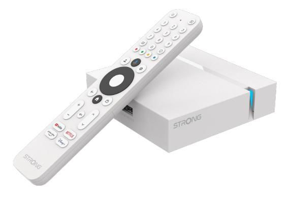 Strong LEAP-S3+V2 Smart Tv Box White 4K Ultra LEAP-S3+V2