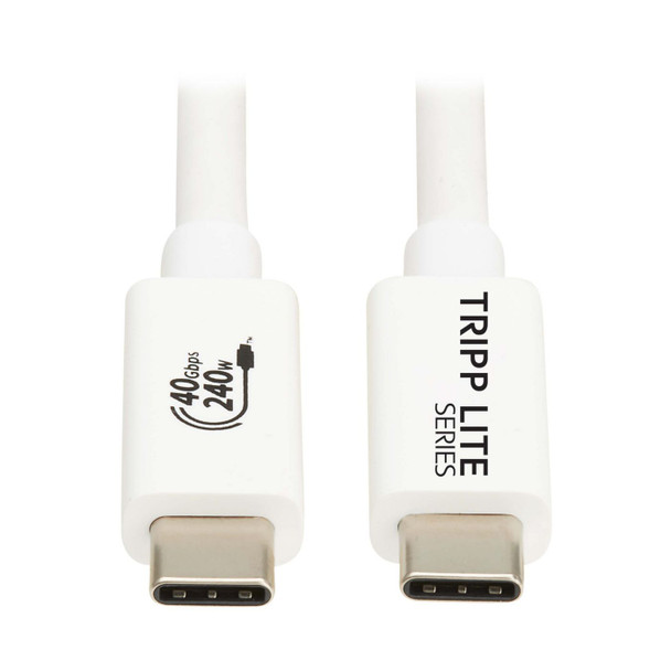 Tripp Lite U521-1P0M-WH Usb Cable Usb4 Gen 2X2 1 M U521-1P0M-WH