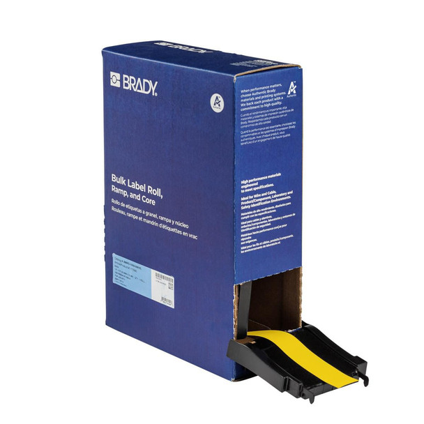 Brady BM7C-1000-509-YL Magnetic Polyester Labels for BM7C-1000-509-YL