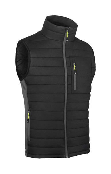 Beeswift Flex Workwear Padded Bodywarmer Black/Grey Size 5XL SFPBWBLGY5XL