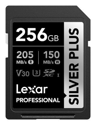 Lexar LSDSIPL256G-BNNNG Professional Silver Plus 256 LSDSIPL256G-BNNNG