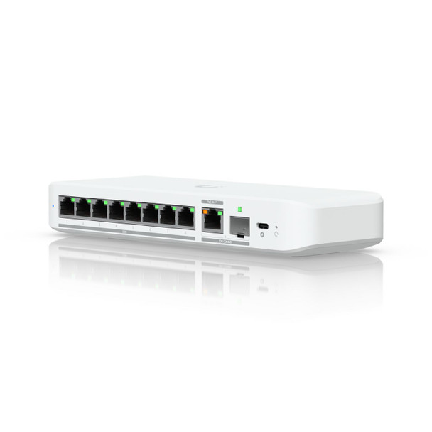 Ubiquiti USW-FLEX-2.5G-8 Flexible. 8-port 2.5 GbE USW-FLEX-2.5G-8