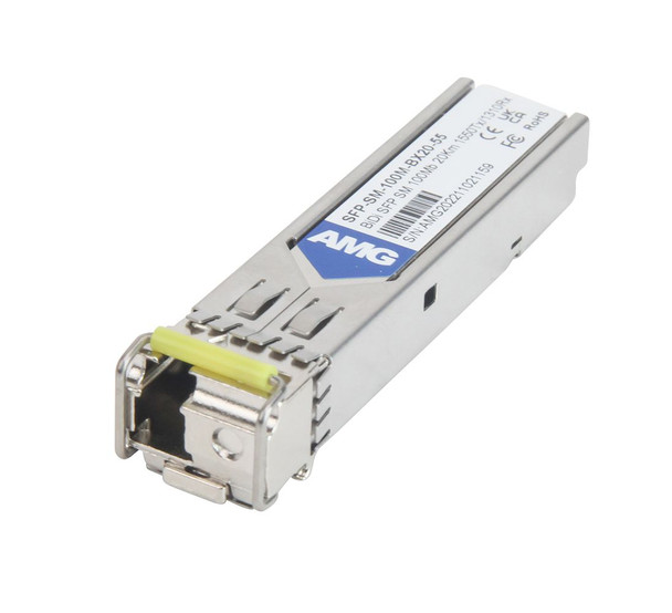 AMG SFP-SM-100M-BX20-55 Industrial SFP Singlemode. SFP-SM-100M-BX20-55