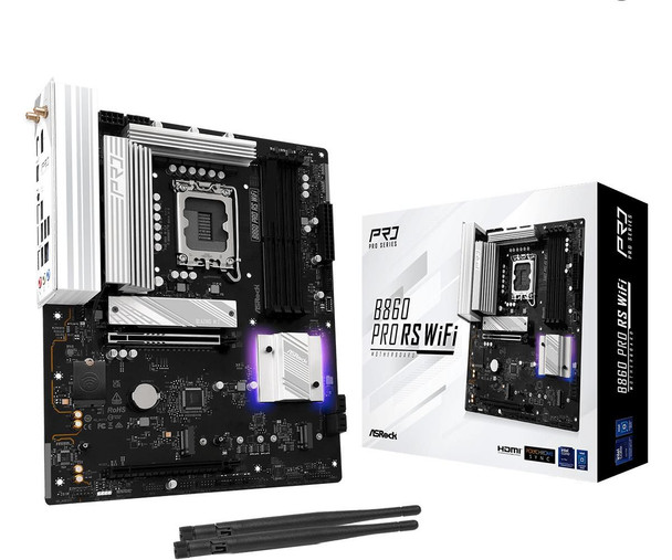 Asrock B860 PRO RS WIFI Intel B860 Lga 1851 Socket B860 PRO RS WIFI
