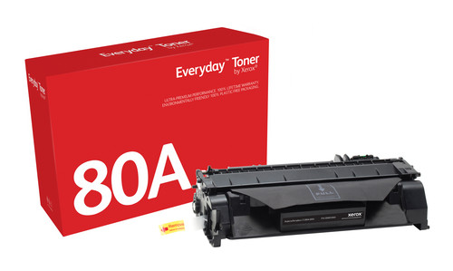 Xerox Everydayôäó Black Toner By Compatible With Hp 80A Cf280A Standard Capacity 006R03840
