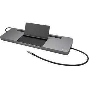 I-Tec Metal Usb-C Ergonomic 4K 3X Display Docking Station + Power Delivery 85 W. C31FLATDOCKPDPRO