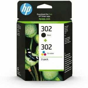 Hp 302 Original Standard Yield Inkjet Ink Cartridge Black Cyan Magenta Yellow 2 X4D37AE