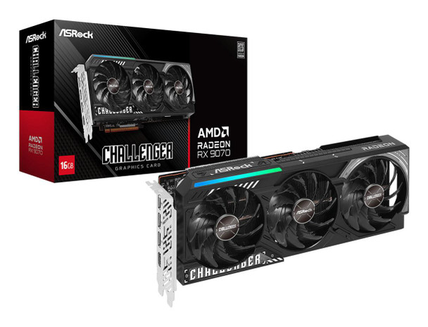 Asrock RX9070 CL 16G Challenger Radeon Rx 9070 Amd RX9070 CL 16G