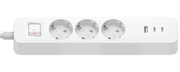 Xiaomi BHR07EU Surge Protector White 3 Ac BHR07UKEU