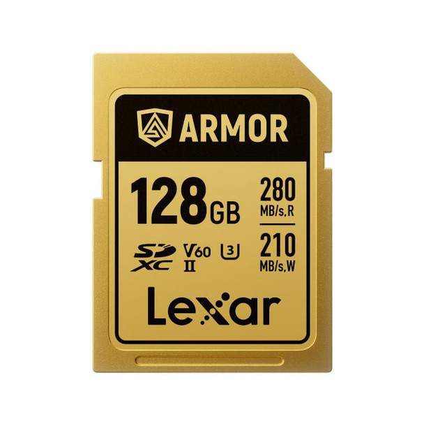 Lexar LSDAMGL128G-RNNNG Armor Gold 128 Gb Sdxc Uhs-Ii LSDAMGL128G-RNNNG