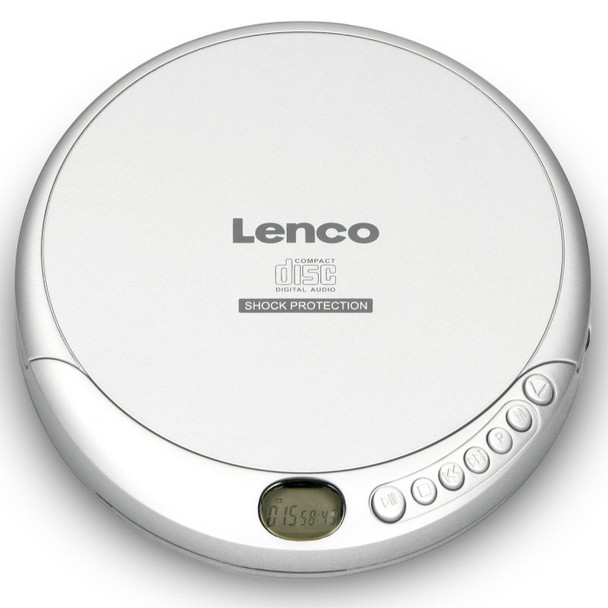 Lenco CD-201SI Cd-201 Cd Player Silver CD-201SI