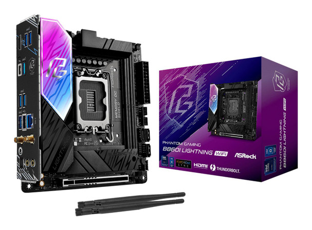 Asrock B860I LIGHTNING WIFI Intel B860 Lga 1851 Socket B860I LIGHTNING WIFI
