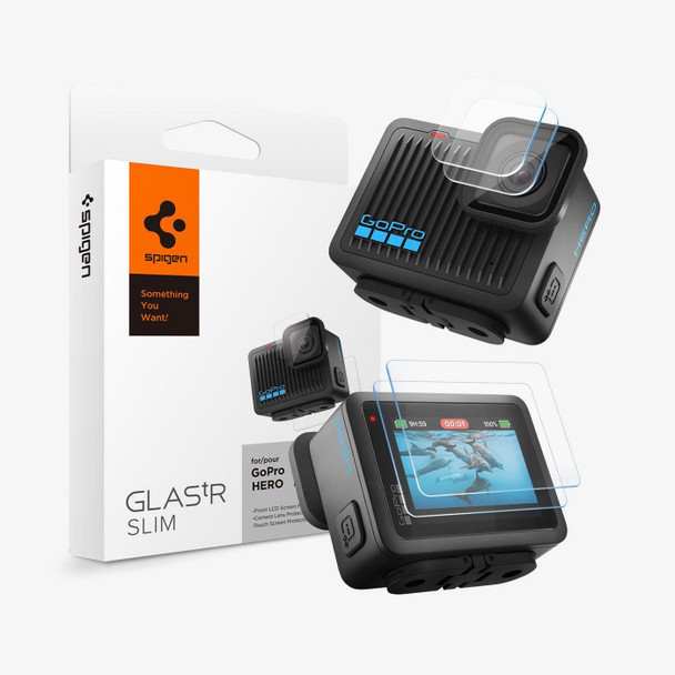 Spigen AGL09190 Glas.Tr Slim Hero4K Screen AGL09190