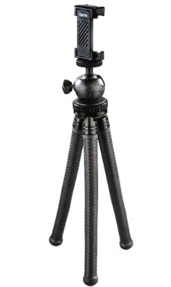 Hama FlexPro Tripod for Smartphones GoPro and Cameras 27 Cm Black 00004605