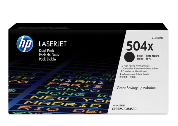 HP CE250XD Toner Black CE250XD