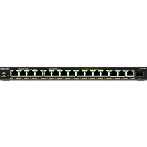 Netgear Gs316Ep Managed Gigabit Ethernet 10/100/1000 Full Duplex Power Over Ethe GS316EP-100UKS